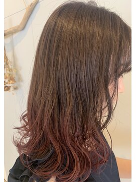 ニナル(Ninal) 『ミディアム ＆ グラデーションカラー 』 無造作カール☆