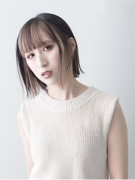エール(a:le) フェイスフレーミング　切りっぱなしボブ