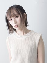 エール(a:le) フェイスフレーミング 切りっぱなしボブ