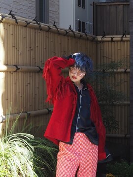 リブロ 三軒茶屋(LIBRO) ファンキー×ネイビーカラー