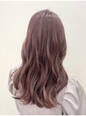 ブリーチカラー×シアーピンクパープル〔内形歩美〕