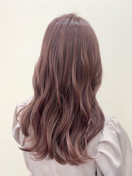 チョコンテ(choconte.) ブリーチカラー×シアーピンクパープル〔内形歩美〕