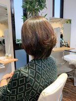 アトリエアルシュ(atelier ARCHE) 大人ショートボブ,小顔,ひし形ショートボブ,後頭部ボリューム