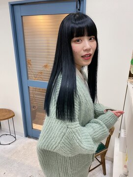 ルーチェ(LUCE for hair.) 切りっぱなしロング　　10代20代