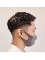 クランク(CRANK)&nbsp;男前度アップ！ミドルフェードのアップバンクスタイル