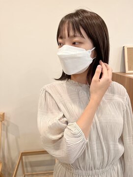 サク 田町芝浦(Sac.) 「Sac.」なにもしなくても素敵になるミディアムヘア