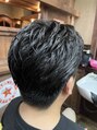 ラボーテイサミヘアーイースト(La.beaut'e ISAMI HAIR EAST) 毛を寝かせたい方必見！完璧なアイパーで仕上げます〈理容室〉