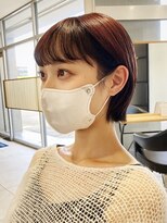 アース 春日部店(HAIR&MAKE EARTH) アウターカラー　切りっぱなし