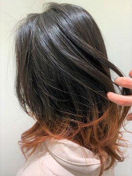 アズールサン 草加西口店(azule-sun) グラデーションカラー　ベージュピンク,韓国ツヤカラー[草加駅]