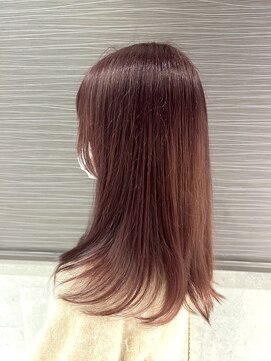 ニューヨークニューヨーク テラッソ姫路店(NYNY) 大人可愛い20代30代40代ピンク前下がりショートボブ学生ロング