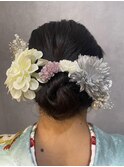 振り袖ヘアアレンジ☆