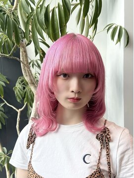 ステア ケース(stair case) コットンキャンディピンク