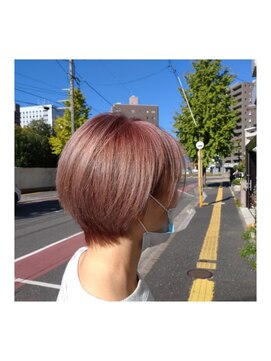 オトミカヘアー サロンワーク/ピンキーカラー