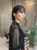 オーレント(AULENT)&nbsp;ボブ/ミニボブ/暗色カラー/髪質改善/髪質改善トリートメント