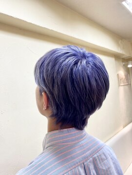 メンズヘアトーキョー 渋谷(MEN'S HAIR TOKYO) ブルーバイオレットカラー
