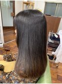 プレックス縮毛矯正&ミディアムレイヤー