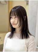 【Neelu_pon】くすみブラウン×サイドレイヤー
