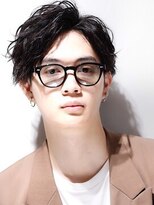 リップスヘアー 銀座(LIPPS hair)&nbsp;フォーカジショートスパイラルかきあげビジネスツーブロック