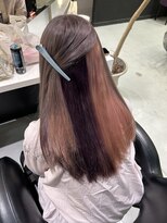 フォルテ 城北店&nbsp;デザインカラー/レイヤーカット/ウェットヘア/オリーブベージュ