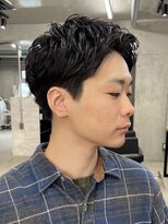 フイ 新宿3丁目(Hui)&nbsp;ハイトーンカラー/マッシュパーマ/アースカラー/men's/