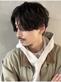 【PARK】メンズセンターパート×ニュアンスパーマ