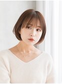 小顔効果抜群★コンパクトボブ