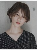 大人かわいい　ショートヘア