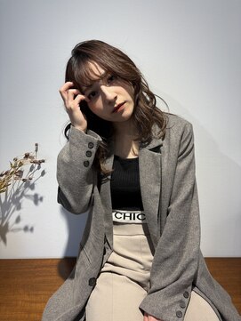 サンクチュアリ ウィズエデン 京橋店(Sanctuary with eden) ミディアムレイヤースタイル