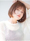 【湯田】顔まわりレイヤーボブ
