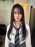 【学割U24】韓国カット＋プレミアムケアカラー＋髪質改善ASIAトリートメント