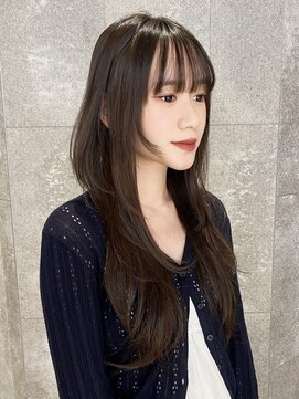 ピークアブー 原宿ハラカド(PEEK-A-BOO) 姫カットレイヤーロングミディアムハッシュカット20代30代#12