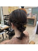 あみおろしヘアセット・ボブ