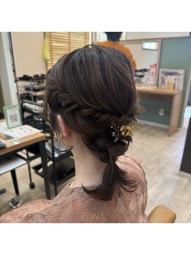 クロエバイラヴィズム 郡山さくら通り店(CLOE by LUVISM) あみおろしヘアセット・ボブ