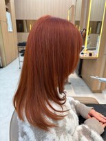 ユニックス イオンモール春日部店(UNIX)&nbsp;【ブリーチカラー】アプリコットオレンジ！！