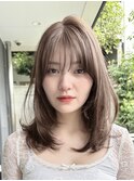イメチェン前髪小顔こなれミディ_渋谷/表参道