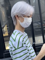 プネル 渋谷(PUNEL)&nbsp;メンズホワイト/ホワイトカラー/ホワイトシルバー