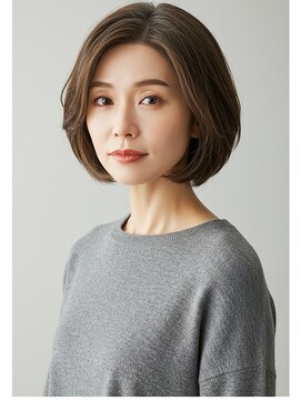 テラス 銀座(terrace) ★明るい白髪染めグレージュショート