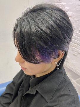 ウーロス(uros.) 【SENA】メンズインナーカラー パープル