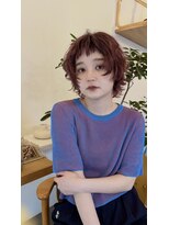 エクテ(ecouter)&nbsp;ノンジアミンカラー×レイヤーウルフ×レッド