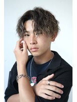スタイル 茅ケ崎(STYLE) 【平山明樹】センターパートに合う縦落ちスパイラルパーマ