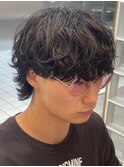 初めてのパーマでも◎ラフな質感が人気のシャドウパーマ