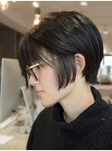 インナーカラーショートボブ！