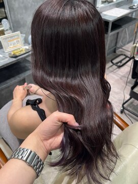 フォンド 津田沼(fond.) ミディアムヘア/暗めカラー/グランマッシュ/津田沼