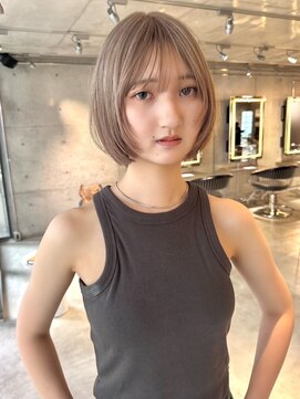 スクリーンギンザメゾン 銀座(SCREEN GINZA MAISON.) クラゲヘアー/小顔に見せるヘア/ココアベージュ/銀座