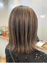 美容室クリップアイ(Clip I) 白髪ぼかしハイライト