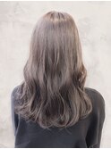 ★ブリーチなし髪質改善ツヤ感◎大人暗髪ミディ