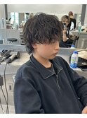 緩めツイストスパイラル/富士/メンズパーマ/メンズカット
