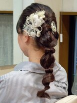 エクシーオザワ(EXY OZAWA)&nbsp;成人式アップスタイル