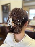 お着物ヘア