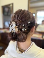 ユアサ(YUASA)&nbsp;お着物ヘア